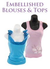 Embellished Blouses and Tops